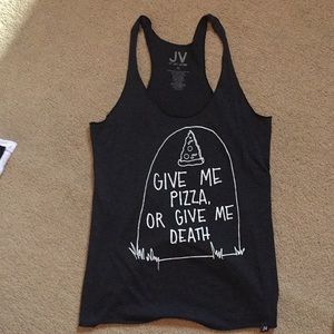 "Give Me Pizza, Or Give Me Death" Tank Top